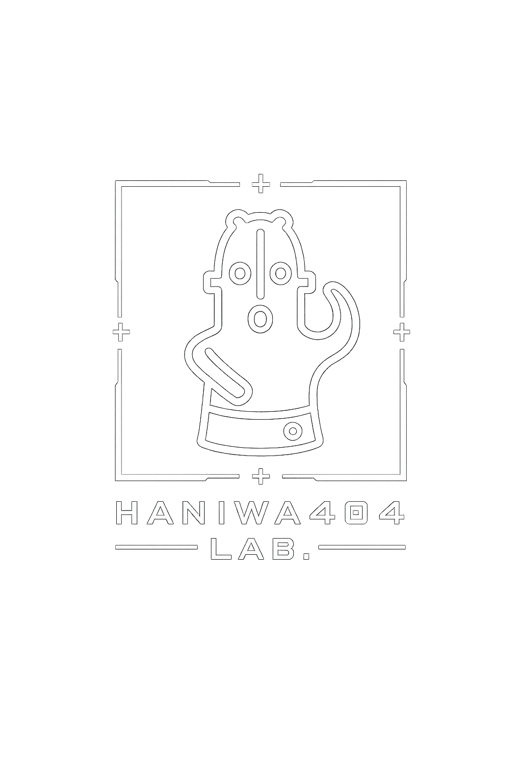 HANIWA404 LAB. ロゴ