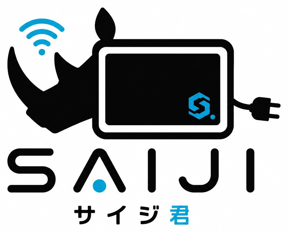 サイジ君 ロゴ