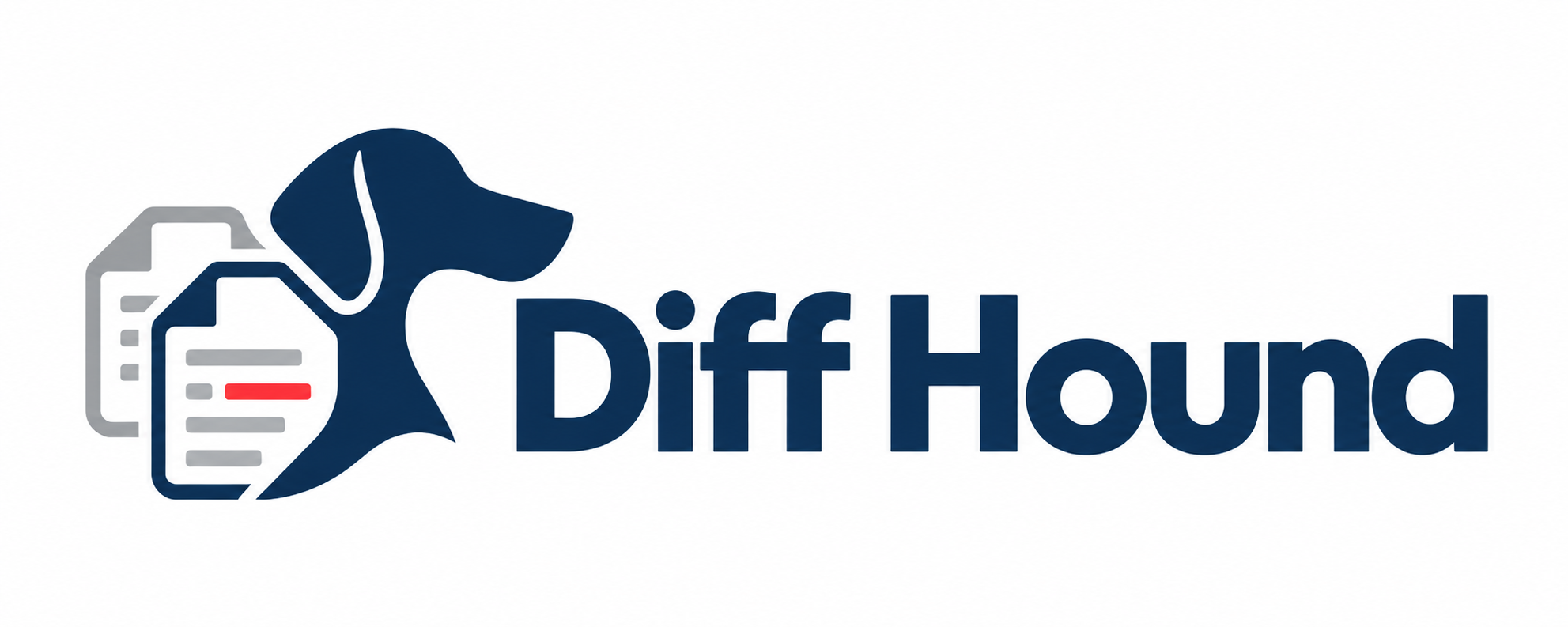 Diff Hound ロゴ
